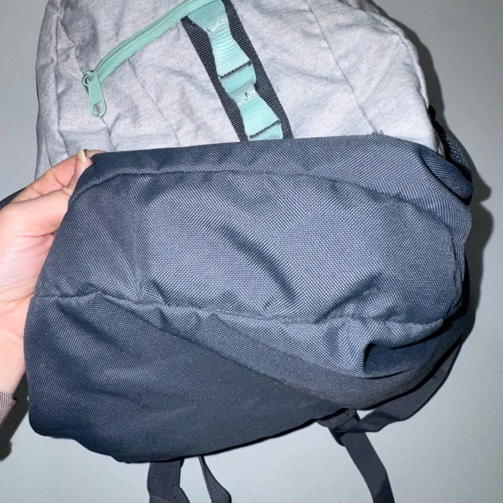 Adidas Stratton Backpack Gray Mint Green School Travel Laptop Daypack